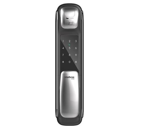 FR 630 Fechadura Digital Push Pull com biometria Intelbras Menor preço em FR 630 Fechadura Digital Push Pull com biometria Intelbras