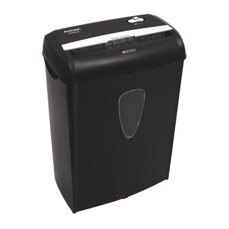 Fragmentadora De Papel Aurora AS890C 8 Folhas Com Cesto 13L Preto Menor preço em Fragmentadora De Papel Aurora AS890C 8 Folhas Com Cesto 13L Preto