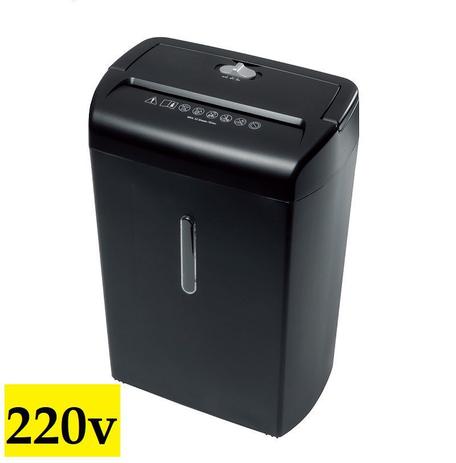 Fragmentadora de papel Com Cesto 12 Folhas 21 Litros Cd E Cartão 220v - BONSEN Menor preço em Fragmentadora de papel Com Cesto 12 Folhas 21 Litros Cd E Cartão 220v - BONSEN