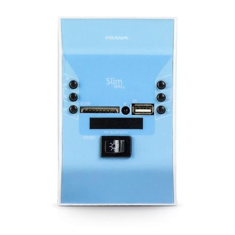 Frahm - Amplificador Slim Wall 31447 Azul Menor preço em Frahm - Amplificador Slim Wall 31447 Azul
