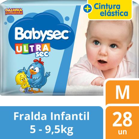 Fralda Babysec Galinha Pintadinha Ultrasec M 28 Unidades é boa?