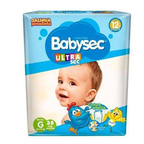 Fralda Babysec Ultra Mega Gr C/38 - Baby Sec é boa?