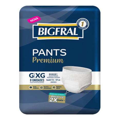 Fralda bigfral pants premium - Tamanho G/XG - 8 fraldas é ruim? Fralda bigfral pants premium - Tamanho G/XG - 8 fraldas é boa?