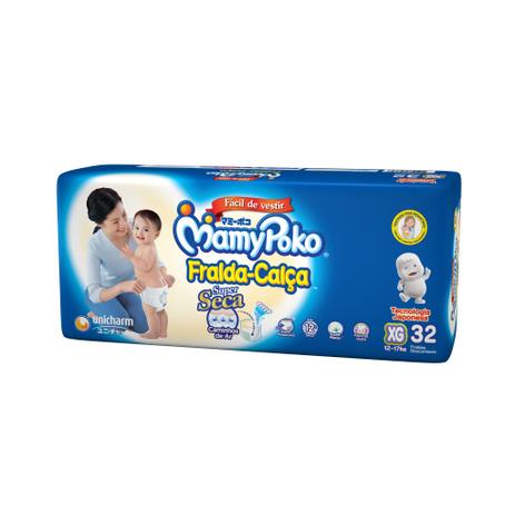 FRALDA CALÇA Descartável Mamypoko XG / Pacote c/ 32 Unidades - Tecnologia Japonesa é ruim? FRALDA CALÇA Descartável Mamypoko XG / Pacote c/ 32 Unidades - Tecnologia Japonesa é boa?