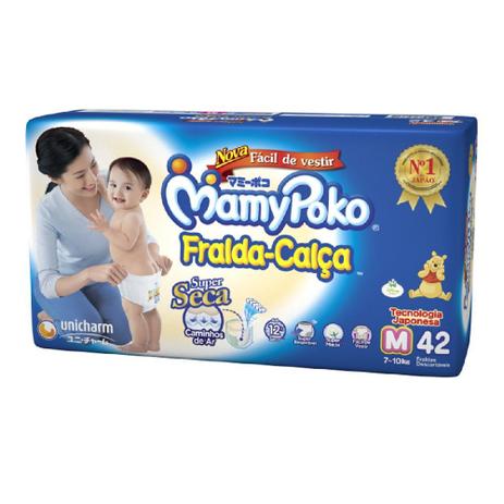 Fralda-calça mamypoko m c/42 mega é boa?