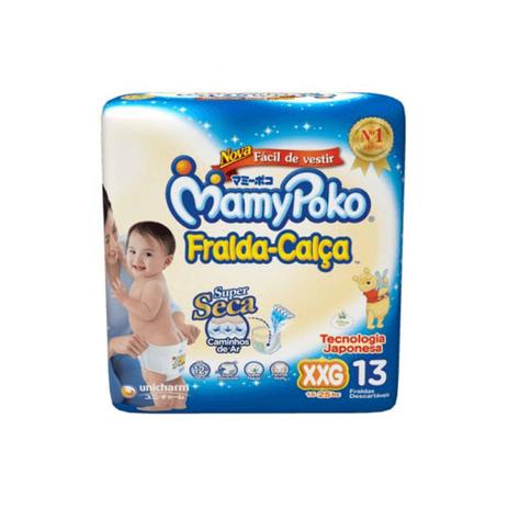 Fralda calça Mamypoko Tamanho Xxg 13 Unidade Menor preço em Fralda calça Mamypoko Tamanho Xxg 13 Unidade