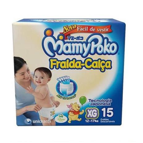 Fralda-Calça MamyPoko XG 15 Unidades 12 a 17Kg - Mamy poko é boa?