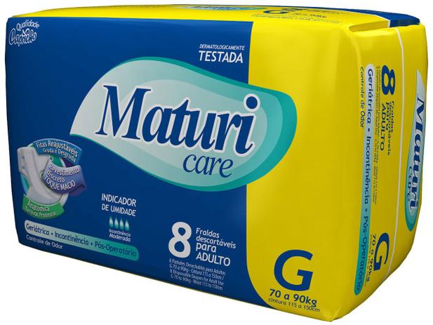 Fralda Capricho Maturi Care Tam G 8 Unidades - Indicador de Umidade Menor preço em Fralda Capricho Maturi Care Tam G 8 Unidades - Indicador de Umidade
