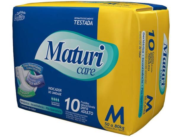 Fralda Capricho Maturi Care Tam M 10 Unidades - Indicador de Umidade Menor preço em Fralda Capricho Maturi Care Tam M 10 Unidades - Indicador de Umidade