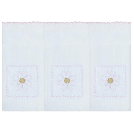 Fralda de Ombro Bord. 03 Pçs - Floral Rosa - Laura baby Menor preço em Fralda de Ombro Bord. 03 Pçs - Floral Rosa - Laura baby