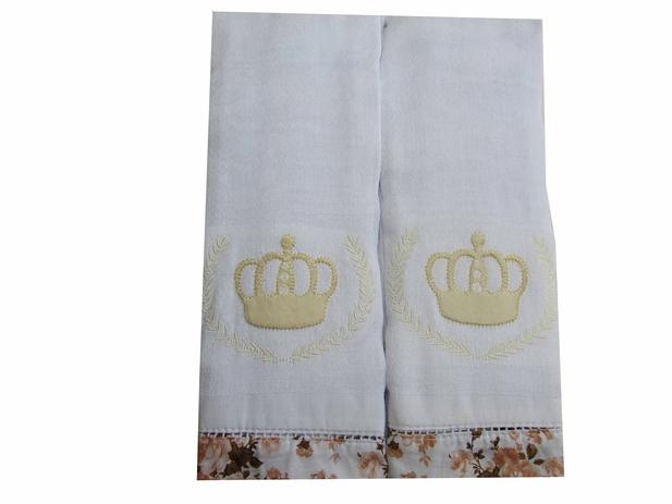 Fralda de Ombro Para Bebê Coroa Bordada 100 algodão Ateliê 02 peças - Ateliê pintando e bordando Menor preço em Fralda de Ombro Para Bebê Coroa Bordada 100 algodão Ateliê 02 peças - Ateliê pintando e bordando
