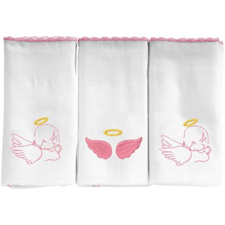 Fralda de pano anjinho da guarda rosa - Incomfral é boa?