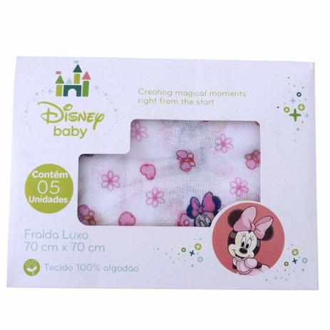 Fralda de pano minnie - Minasrey Menor preço em Fralda de pano minnie - Minasrey