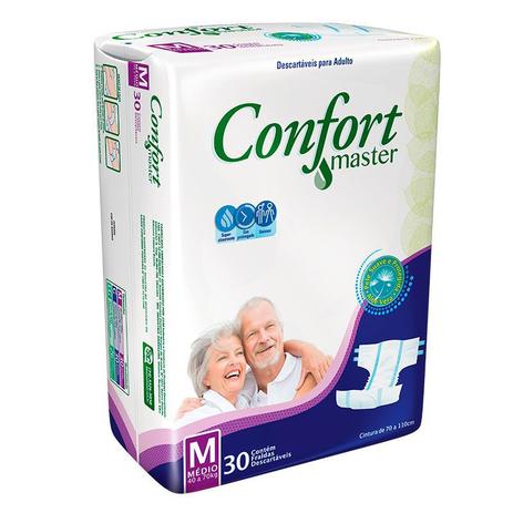 Fralda Descartável Geriatrica Confort Master - Ccm Indústria E Comércio Menor preço em Fralda Descartável Geriatrica Confort Master - Ccm Indústria E Comércio
