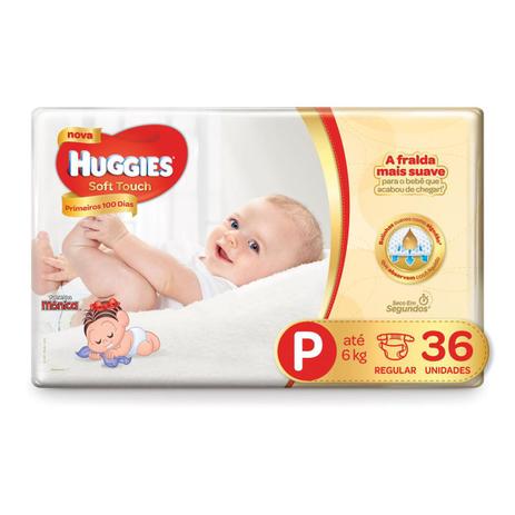 Fralda Descartável Huggies Turma da Mônica Primeiros 100 Dias P 36 Unidades é boa?