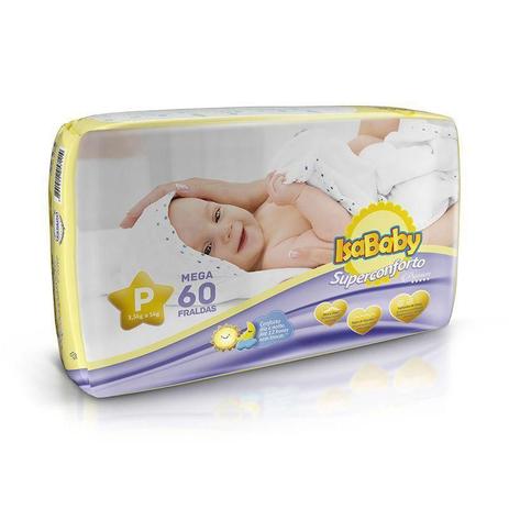 Fralda Descartável IsaBaby Super Conforto Premium Mega P 60 Unidades é boa?