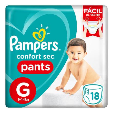 Fralda Descartável Pampers Pants G 18 Unidades é boa?