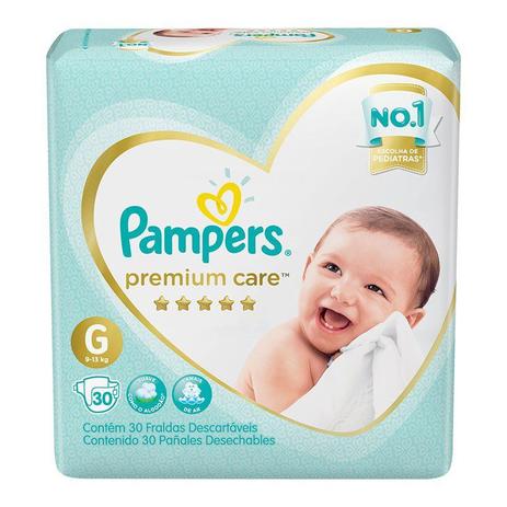 Fralda Descartável Pampers Premium Care Mega G 30 Unidades Menor preço em Fralda Descartável Pampers Premium Care Mega G 30 Unidades