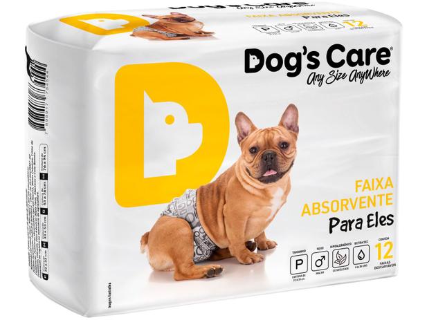 Fralda Descartável para Cachorro Macho P - Dogs Care Para Eles 12 Unidades Menor preço em Fralda Descartável para Cachorro Macho P - Dogs Care Para Eles 12 Unidades