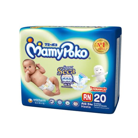 FRALDA FITA  Descartável Mamypoko  RN /  Pacote  c/ 20 Unidades - Tecnologia Japonesa é boa?