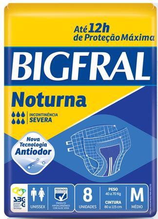 Fralda Geriátrica Bigfral Noturna  (Tam. M - Pct c/ 08 Unds.) - Bigfral é boa?