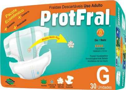 Fralda geriatrica protfral g c/30 Menor preço em Fralda geriatrica protfral g c/30