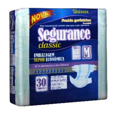 Fralda geriatrica segurance m 30 tiras é ruim? Fralda geriatrica segurance m 30 tiras é boa?