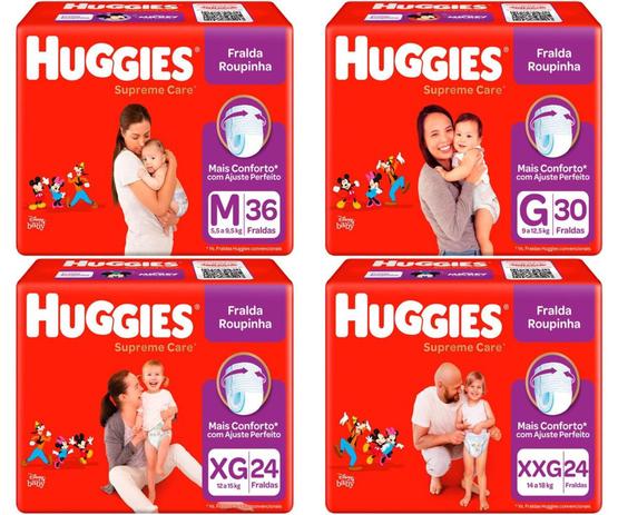 Fralda Infantil Descartável Huggies Roupinha de Vestir é boa?