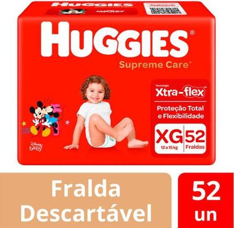 Fralda Infantil Descartável Huggies Supreme Care Hiper M-G-XG-XXG Menor preço em Fralda Infantil Descartável Huggies Supreme Care Hiper M-G-XG-XXG