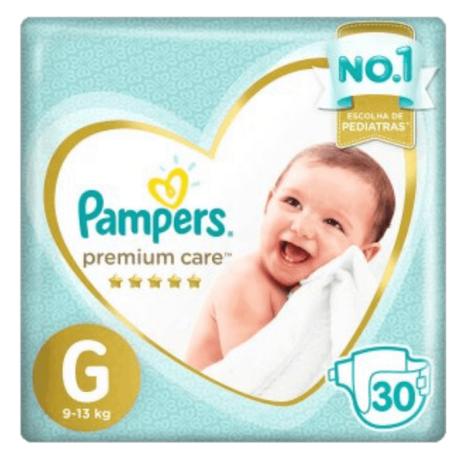 Fralda infantil pampers premium care c/30 mega g pc - Sem marca é boa?