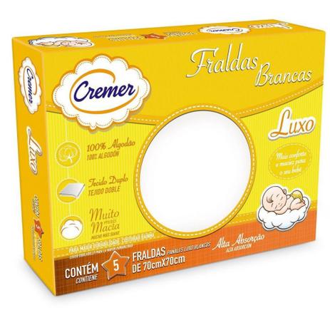 Fralda Luxo Branca - Cremer é ruim? Fralda Luxo Branca - Cremer é boa?