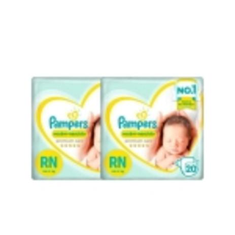 Fralda Pampers Premium RN Kit C/ 2x 20 unidades Menor preço em Fralda Pampers Premium RN Kit C/ 2x 20 unidades
