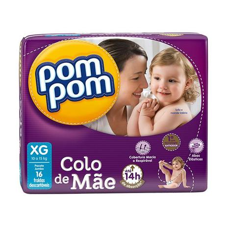 Fralda pom pom colo de mãe xg c/16 é boa?