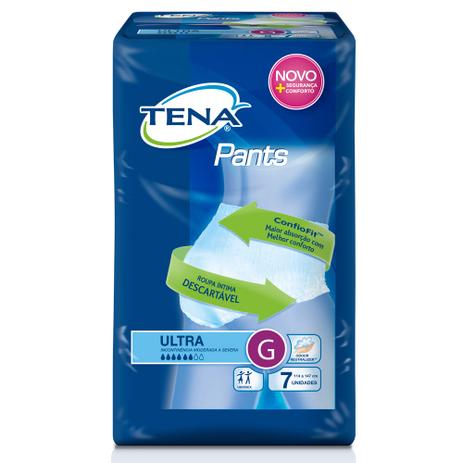 Fralda Roupa Íntima Tena Pants Ultra Unissex G 7 Unidades é boa?