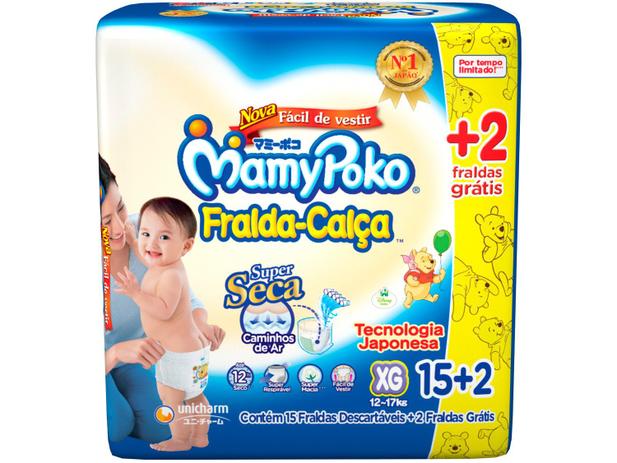 Fraldas Calça MamyPoko Tam. XG 17 Unidades - Dupla Proteção é ruim? Fraldas Calça MamyPoko Tam. XG 17 Unidades - Dupla Proteção é boa?
