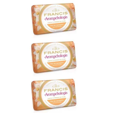 Francis Suave Flor De Laranjeira 90g (Kit C/03) Menor preço em Francis Suave Flor De Laranjeira 90g (Kit C/03)