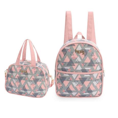 Frasqueira e Mochila Maternidade Madri Rosa - Hug Menor preço em Frasqueira e Mochila Maternidade Madri Rosa - Hug