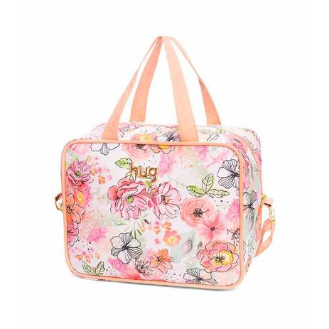 Frasqueira maternidade Flora Floral - Hug - Hug bolsas Menor preço em Frasqueira maternidade Flora Floral - Hug - Hug bolsas