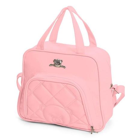 Frasqueira Maternidade Meu Ursinho Rosa - Hug - Hug bolsas Menor preço em Frasqueira Maternidade Meu Ursinho Rosa - Hug - Hug bolsas