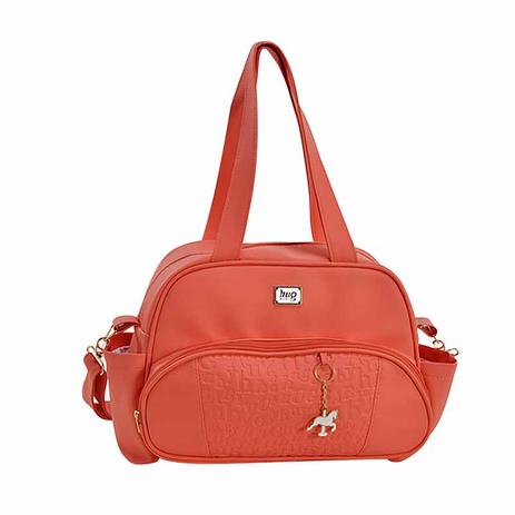 Frasqueira Maternidade Pierrot Coral M - Hug - Hug bolsas Menor preço em Frasqueira Maternidade Pierrot Coral M - Hug - Hug bolsas