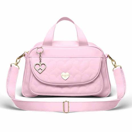 Frasqueira Maternidade Térmica Classic For Baby Coração Valência - Rosa - Classic for baby bags Menor preço em Frasqueira Maternidade Térmica Classic For Baby Coração Valência - Rosa - Classic for baby bags
