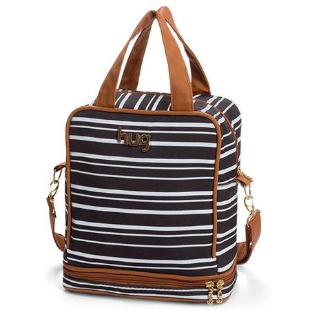 Frasqueira Maternidade Térmica Linea Preto - Hug - Hug bolsas Menor preço em Frasqueira Maternidade Térmica Linea Preto - Hug - Hug bolsas