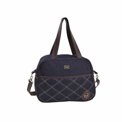 Frasqueira Maternidade Versinho M Jeans Azul Marinho- Hug - Hug bolsas Menor preço em Frasqueira Maternidade Versinho M Jeans Azul Marinho- Hug - Hug bolsas
