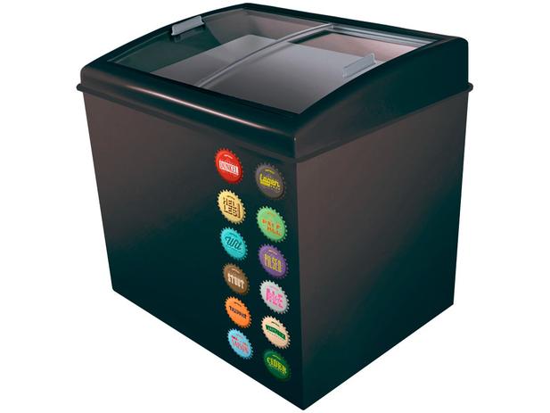 Freezer Cervejeira Artico Horizontal 300L Temática - Black Beer 2 Tampas Menor preço em Freezer Cervejeira Artico Horizontal 300L Temática - Black Beer 2 Tampas