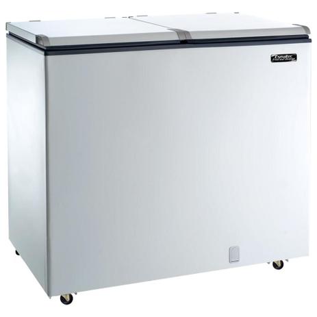 Menor preço em Freezer e Refrigerador Horizontal Esmaltec (Dupla Ação) 2 Tampas 325 Litros EFH350