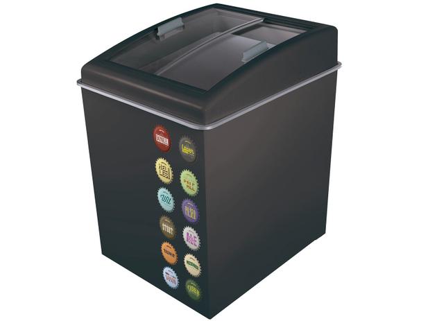 Freezer Horizontal 2 Tampas de Vidro Ártico - 100L Temática CA150T Black Beer 90222804 é boa?