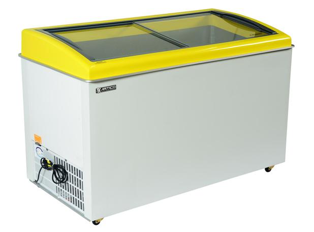 Freezer Horizontal Tripla Ação FH500B Amarelo 460litros 220V - Ártico - Artico Menor preço em Freezer Horizontal Tripla Ação FH500B Amarelo 460litros 220V - Ártico - Artico
