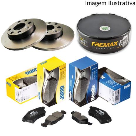 Freio discos e pastilhas peugeot 206 sw 1.6 16v 02/10 (kit traseiro) - Kit - freio (fremax/jurid) é boa?