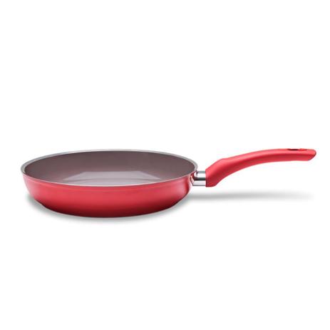 Frigideira 1,8 L Ceramic Life Optima Ø 24 x 5 cm Carmin - Brinox Menor preço em Frigideira 1,8 L Ceramic Life Optima Ø 24 x 5 cm Carmin - Brinox