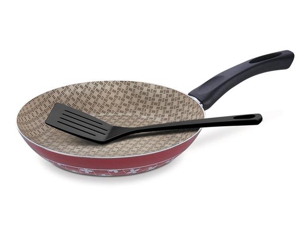 Frigideira 28cm paris vermelho alu com revestimento estimento antiaderente e silicone tramontina Menor preço em Frigideira 28cm paris vermelho alu com revestimento estimento antiaderente e silicone tramontina